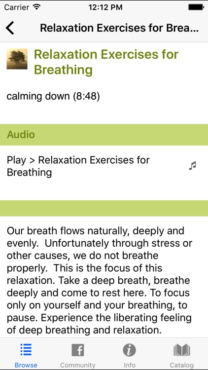 Autogenic Training Progressive Muscle Relaxation screenshot-4