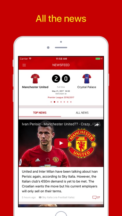 MU Live – Scores & News for Manchester Fans