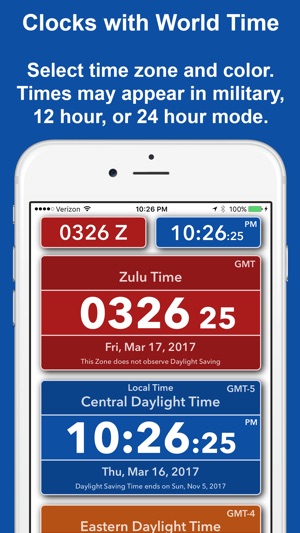 Timer Forit - Countdown Timers, Zulu & World Clock(圖2)-速報App