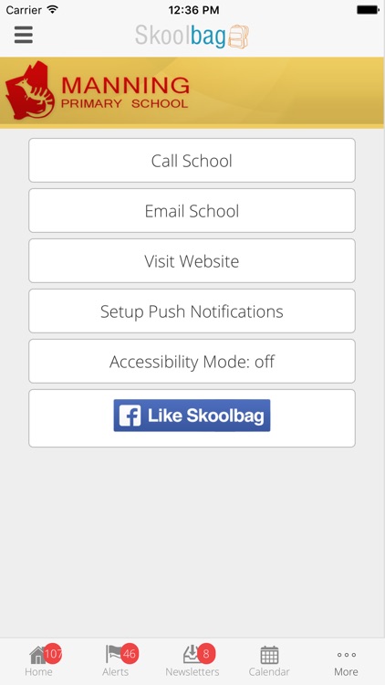 Manning Primary School - Skoolbag screenshot-3