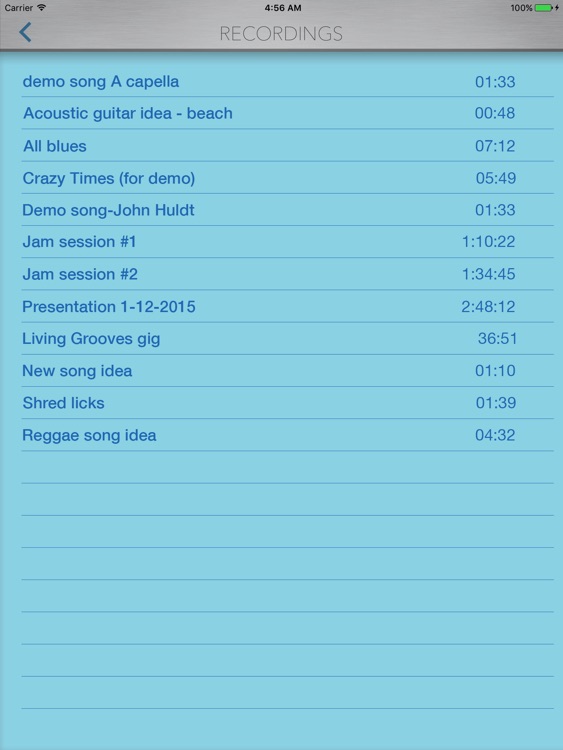 StudioMini XL - Your trusty music recorder screenshot-3