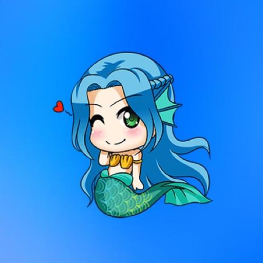 MermaidMojis - Mermaid Emoji And Stickers icon