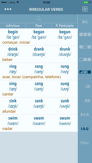 Irregular Verbs: Learn by Groups(圖5)-速報App