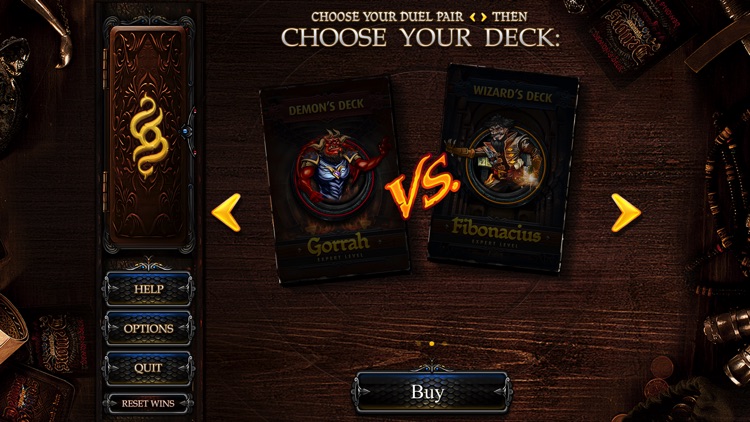 Demons vs. Wizards - Magic Card & Dice Game