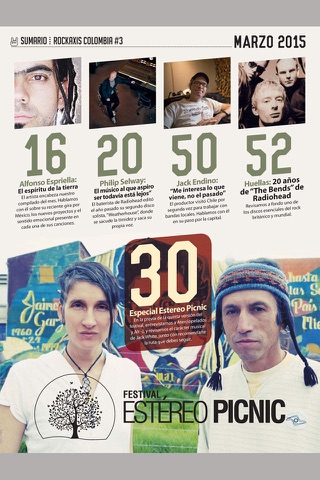 Revista Rockaxis Colombia screenshot 2