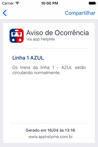 Situação Metrô e CPTM screenshot 3