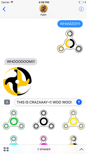 Fidget Spinner: Stickers and Emoji Keyboard(圖1)-速報App