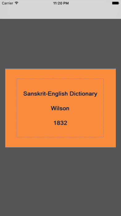 Sanskrit-English (Wilson)のおすすめ画像1