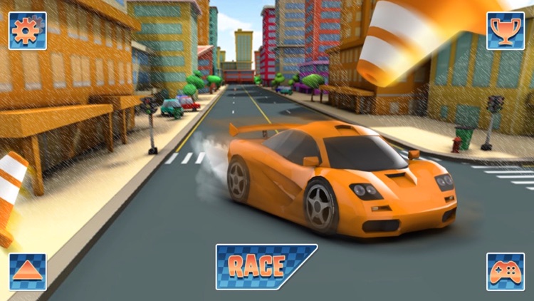 3D Street Car Race Road Warrior screenshot-4