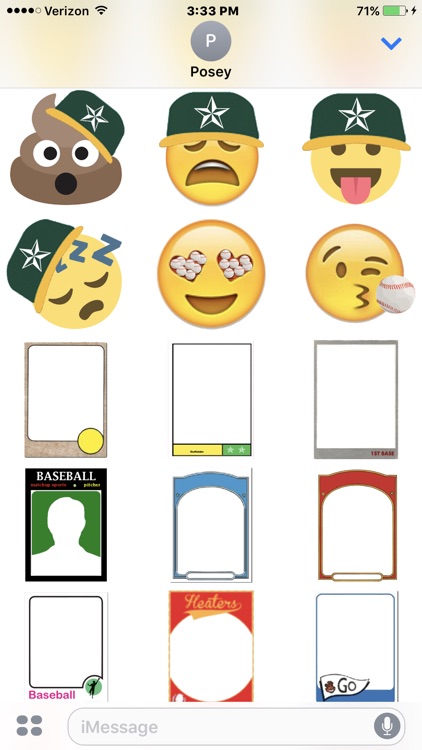 Baseball Sticker Pack Experience