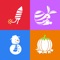Fotosplatter is exactly what it claims to be – an app that lets you splatter your photos with fun stickers
