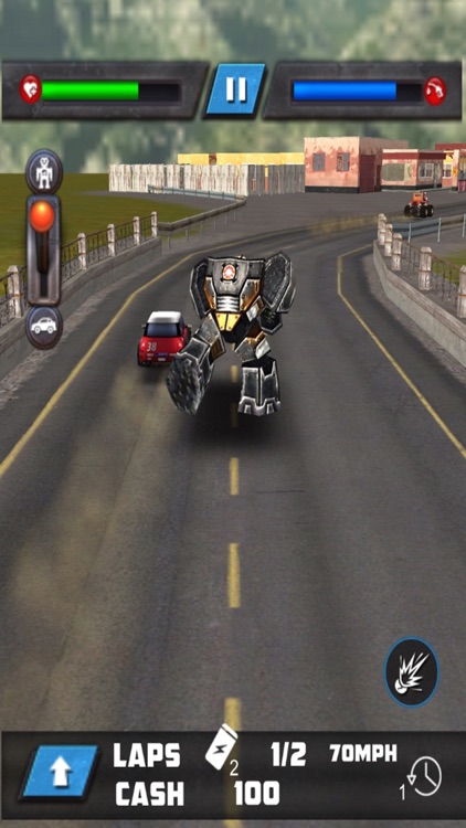 Car Robot Racing Wars screenshot-4