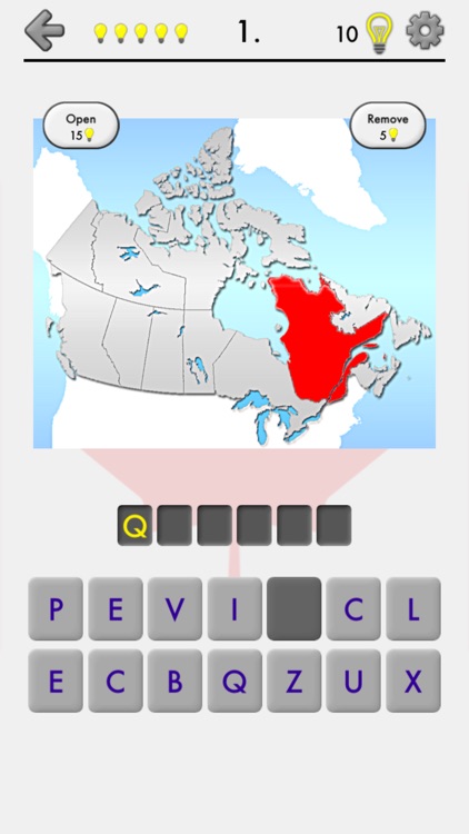 Canadian Provinces and Territories: Quiz of Canada screenshot-3