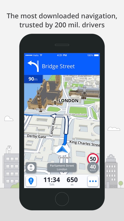 Sygic North America: GPS Navigation, Offline Maps screenshot-0