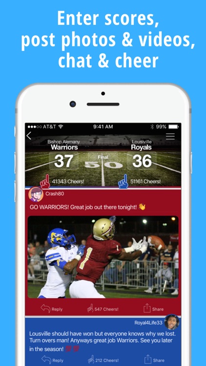 ScoreStream - High School & College Sports Scores