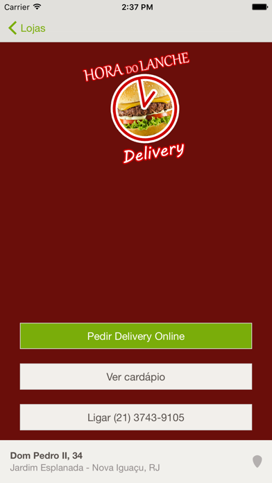 How to cancel & delete Hora do Lanche Delivery from iphone & ipad 2