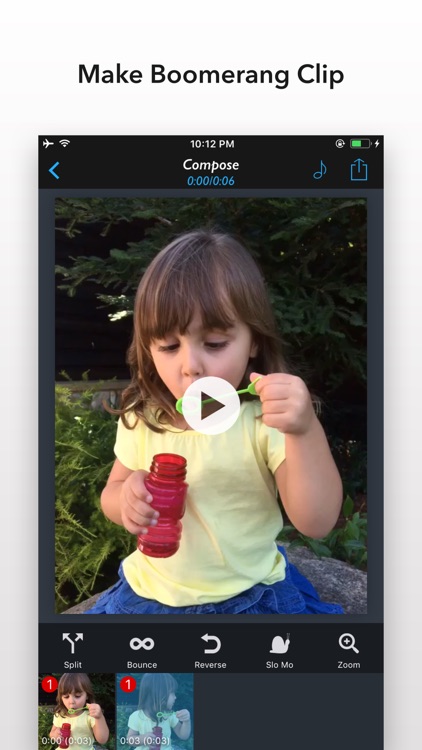 Bounce Maker - Create Boomerang Style Clip