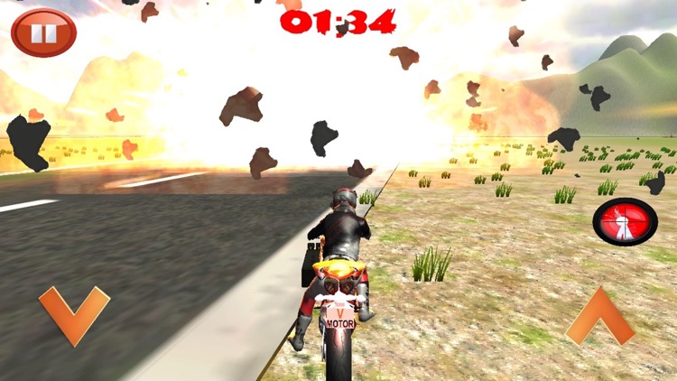 Moto Zombie Shoot:Zombie War on Road