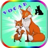 Animals vocabulary puzzle learning game for kids