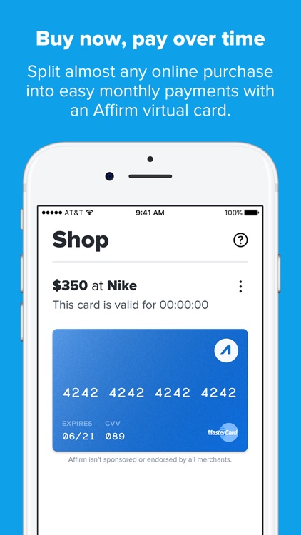 Affirm: Easy monthly payments