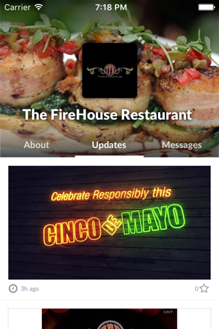 The FireHouse Restaurant by AppsVillage screenshot 2