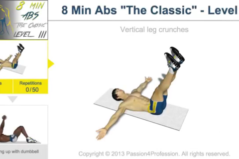 Cardio Abs Workouts screenshot 4