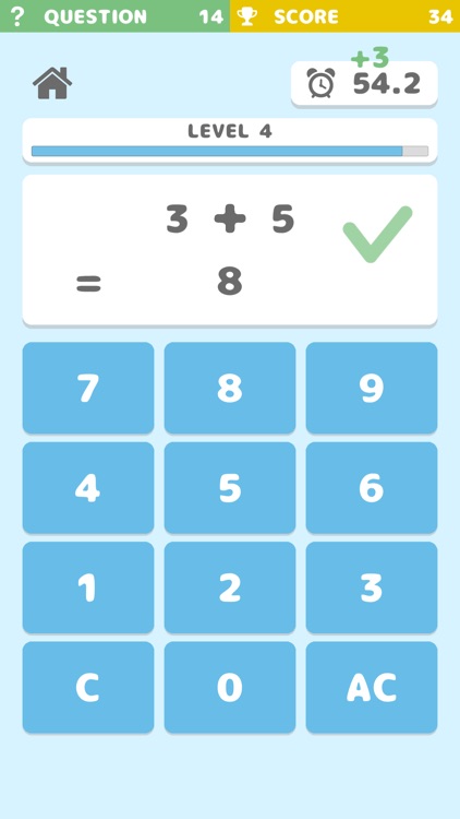 SimpleMath -  Brain training in 30 seconds! screenshot-0