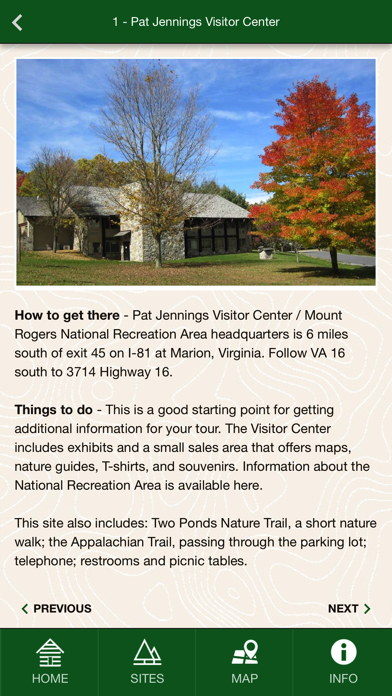 How to cancel & delete Mount Rogers National Recreation Area from iphone & ipad 3