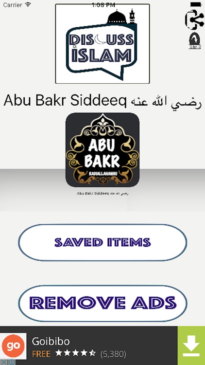 Abu Bakr RadiAllahuAnhu (Ramadan islamic Apps)