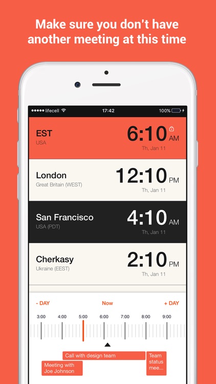TimeSnap - Time Zone Converter, World Clock