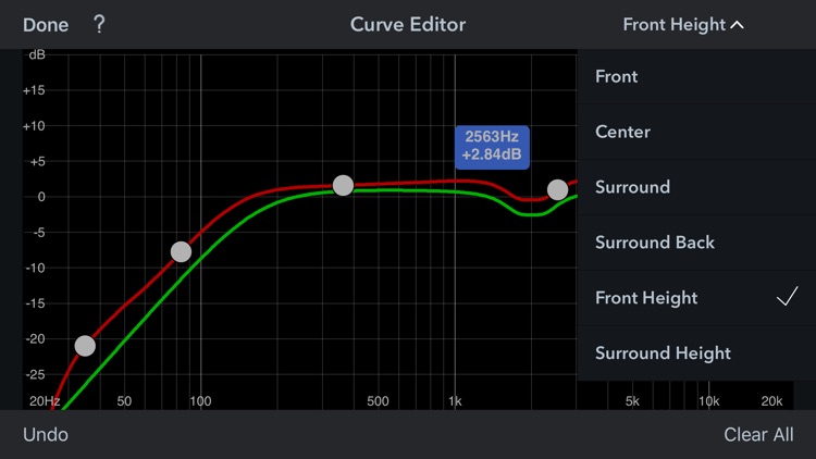 Audyssey MultEQ Editor app screenshot-4