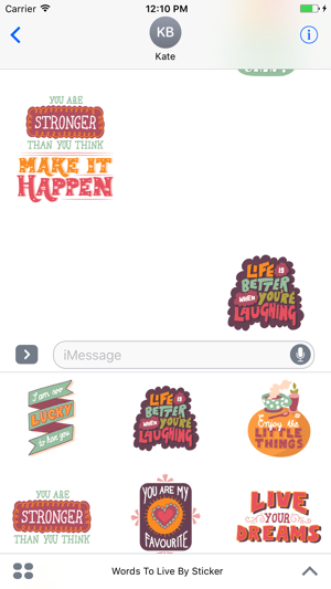 Words To Live By - Sticker Pack(圖4)-速報App