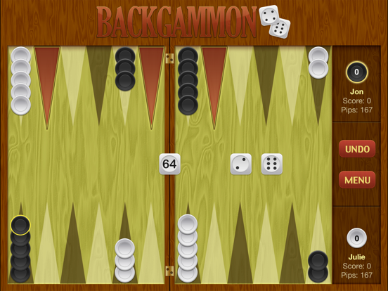 Backgammon Pro на iPad