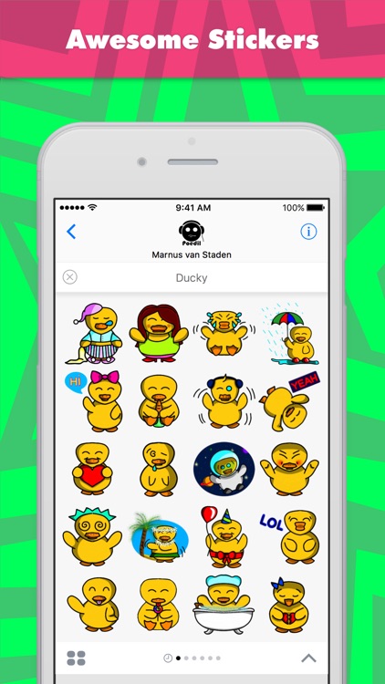 Ducky stickers by Poedil