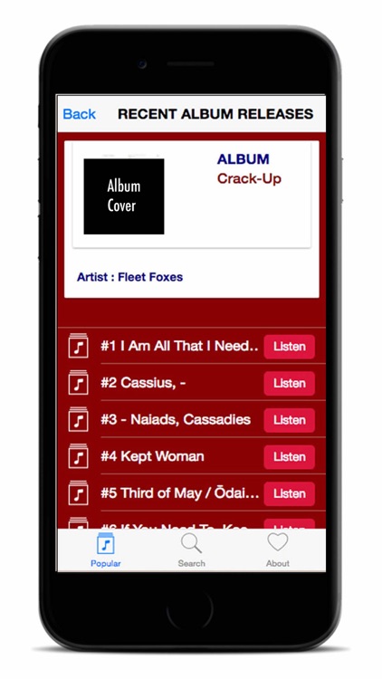 My Music and Song Samples Database screenshot-1
