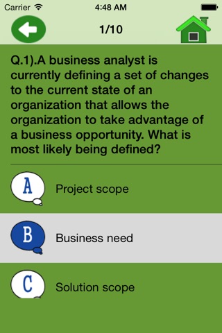 CCBA Certification Study screenshot 4