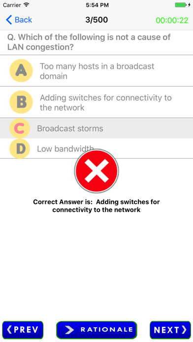How to cancel & delete CCNA Quiz Questions from iphone & ipad 2