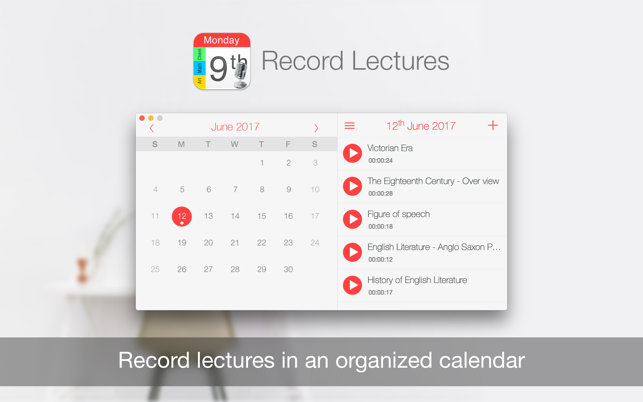 ‎Record Lectures Screenshot