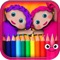 Very Fun Educational Coloring Pages and Painting Games for Toddlers and Preschoolers to Learn Colors, Shapes, Numbers & Alphabet Letters