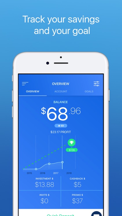Clink - Start investing with as little as $1 a day