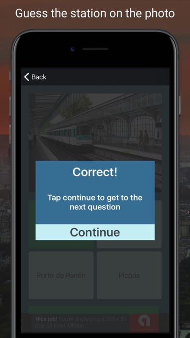 How to cancel & delete Subway Quiz - Paris from iphone & ipad 3