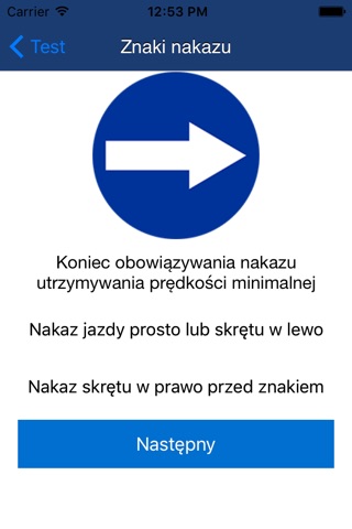 Znaki drogowe w Polsce screenshot 4