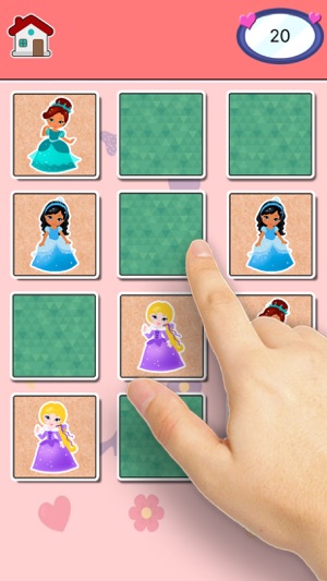 Princesses Find the Pairs Learning Game for 3 – 5(圖3)-速報App