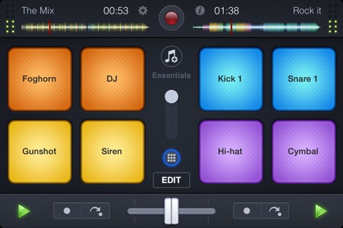 djay 2 for iPhone screenshot 4