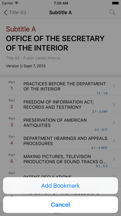 How to cancel & delete 43 CFR - Public Lands: Interior (LawStack Series) from iphone & ipad 3