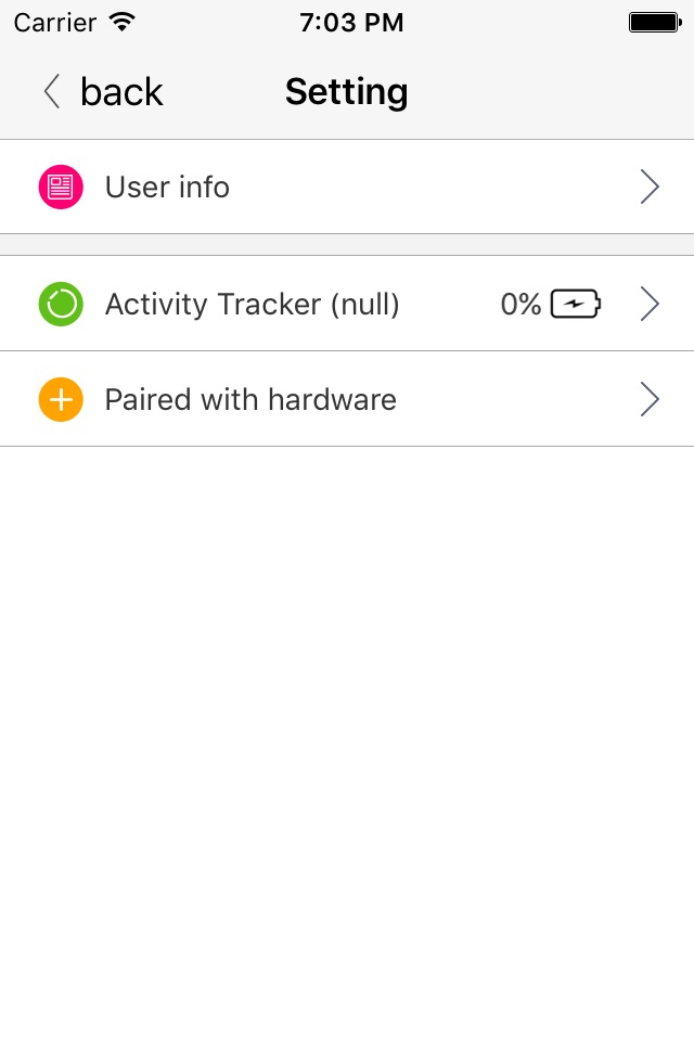 E-Tracker screenshot 4