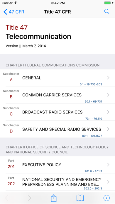 How to cancel & delete 47 CFR - Telecommunication (LawStack Series) from iphone & ipad 1