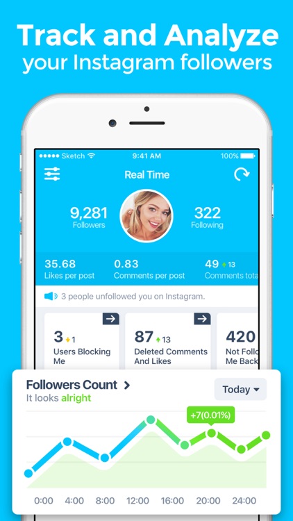Ig Analyzer - Followers analytics tool