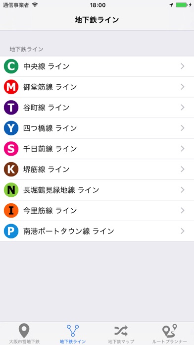 大阪市営地下鉄 screenshot1