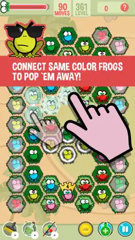 Game screenshot Pop Frogs: Match-3 puzzle mod apk